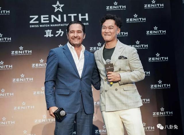 歌神陈奕迅拿下瑞士手表真力时，用实力为自己代言
