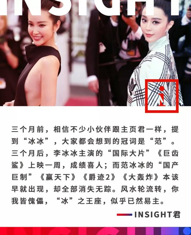 范冰冰VS李冰冰：两个姓，两种命
