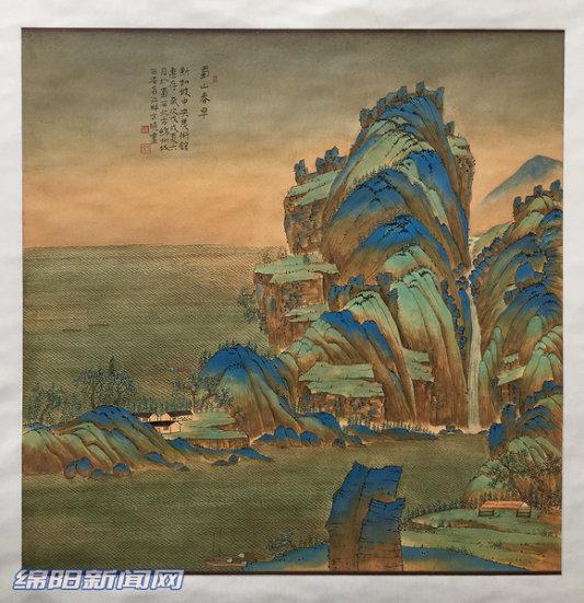 绵阳画家作品被新加坡中央美术馆收藏