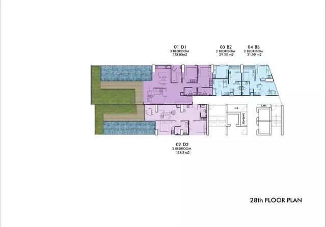 芭提雅海景轻豪宅—Palm Bay 1 Pattaya 棕榈湾壹号-正式开始认筹