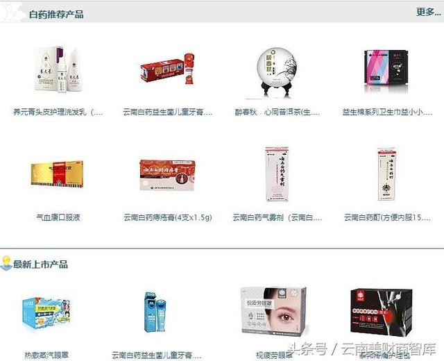 云南白药百年发展造品牌