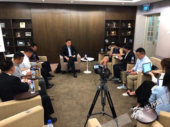 专访新加坡贸工部部长陈振声：中新互联互通项目进展良好效果显著