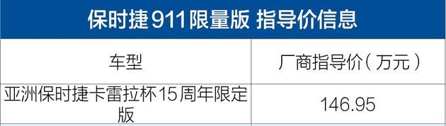 2018成都车展：保时捷911限量版首发 售价146.95万元