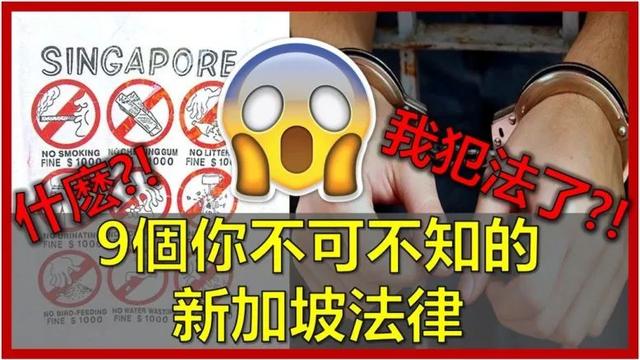 新加坡你还不知道的法律
