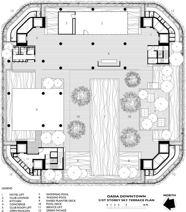 设计赏析：绿植覆盖的新加坡Oasia酒店塔楼，摩天大楼设计新思路