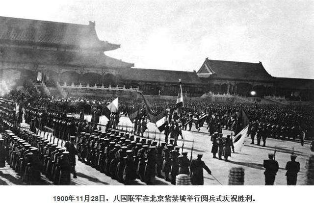 日本在八国联军面前表演“行为艺术”：连抢劫都保持秩序