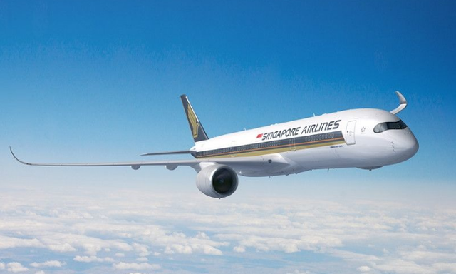 新加坡航空：接收全球首架空客A350-900ULR客机