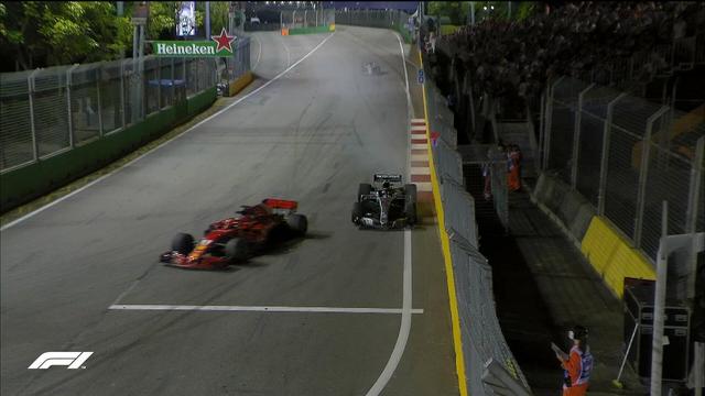 F1新加坡二练：莱科宁领跑 汉密尔顿落后0.011秒