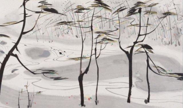 为期一年的吴冠中特展，在他捐赠了最多作品的新加坡展出