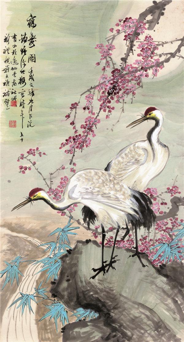 许竹楼诞辰110周年暨田舍郎花鸟画联展在杭开展