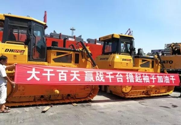 山推全液压超湿地型推土机实现新加坡市场突破