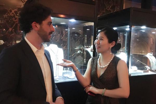 首届国际珍珠艺术展长沙开展 600余件高定珍珠藏品亮相