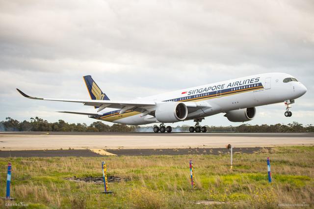 新航A350-900将首秀新加坡—阿德莱德航线