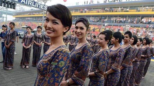 F1新加坡大奖赛官方宣布：赛车女郎将亮相正赛