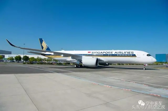 航空观察：新加坡航空接收首架超远程型A350-900，起飞墨镜侠！