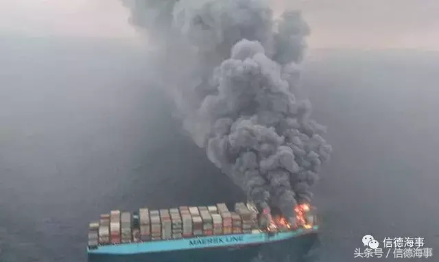 马士基准备修理严重烧毁的Maersk Honam轮，猜要多少钱？
