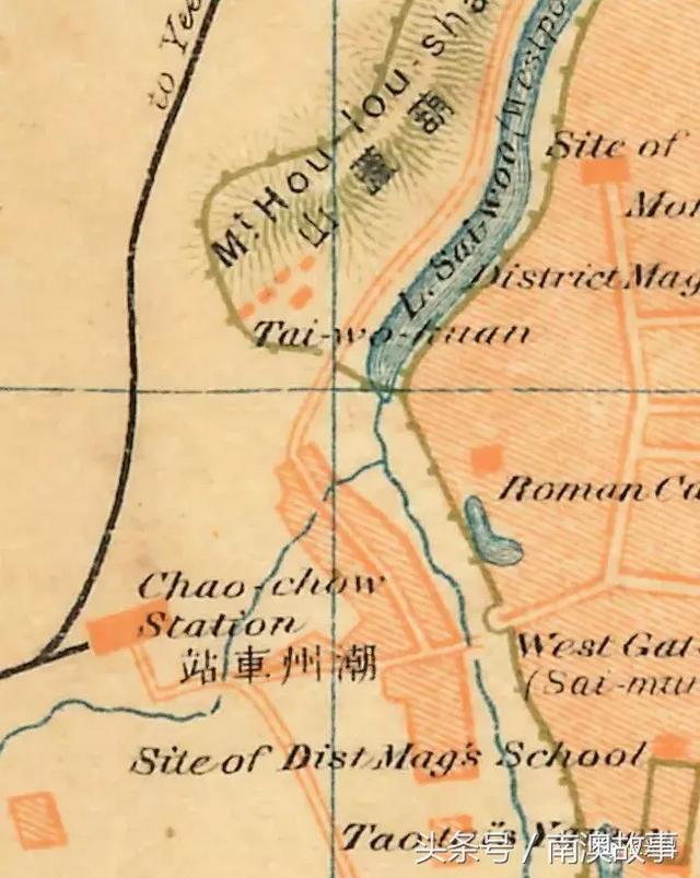 一百年前的潮汕铁路的潮州火车站在哪里，有几个潮州人知道？