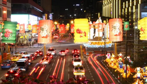 新加坡牛车水庆中秋回首话当年，带你走入时光之旅