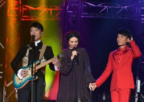 李克勤新加坡开演唱会 陈洁仪赞其精力无穷