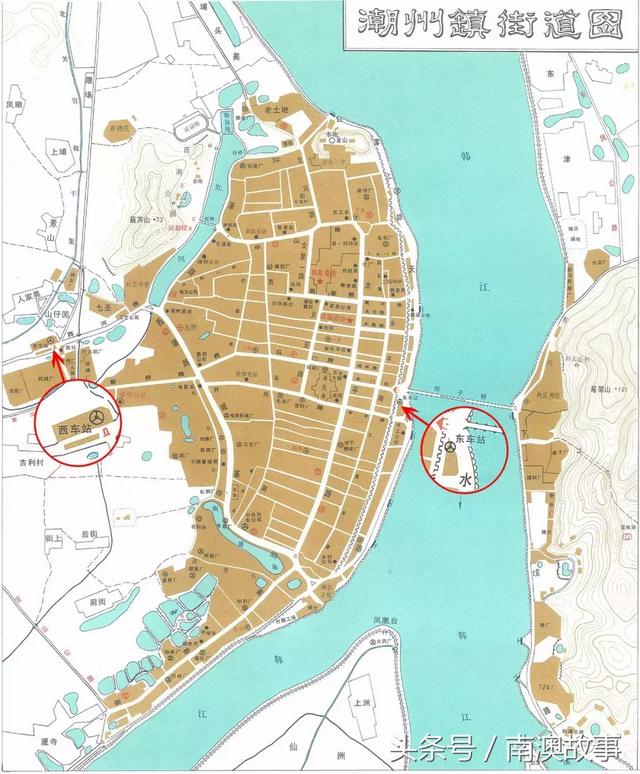 一百年前的潮汕铁路的潮州火车站在哪里，有几个潮州人知道？