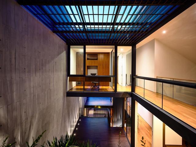 热带气候中的理想住宅，高逸简洁的生活典范，新加坡层叠庭园豪宅