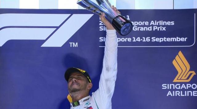 汉密尔顿已领先维特尔40分！讲真，新加坡一战或决定了今年局势！