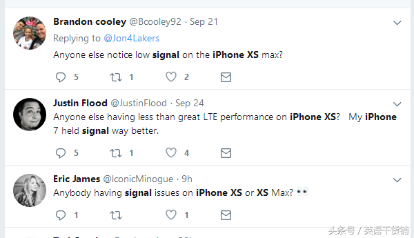 iPhone XS又贵信号又差连老外都坐不住了，来看他们怎么吐槽