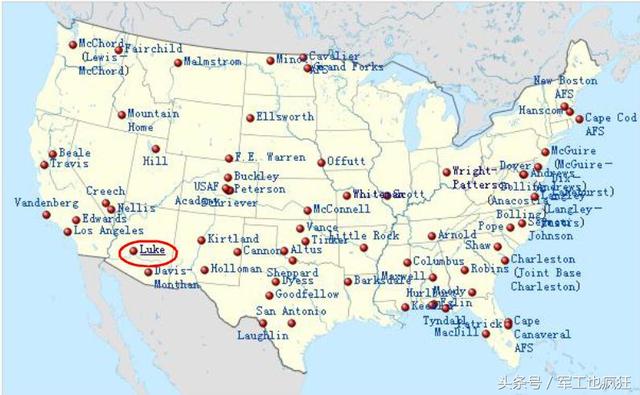 全球最大的F-35基地：培养美国空军95%的战斗机飞行员