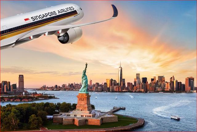 全球最长航线！新加坡直飞纽约19小时航线今天正式复飞！
