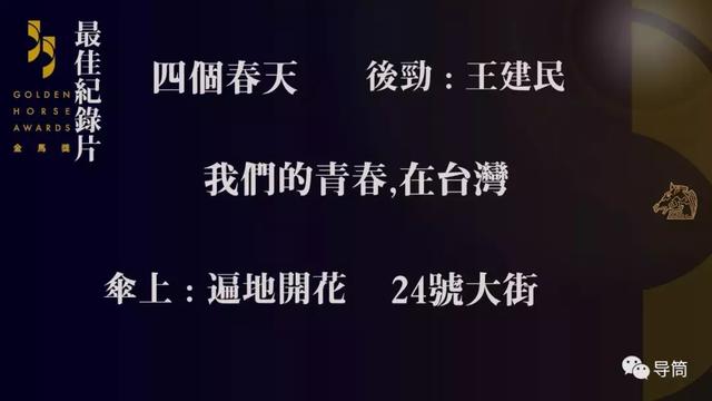 第55届金马奖入围名单正式公布