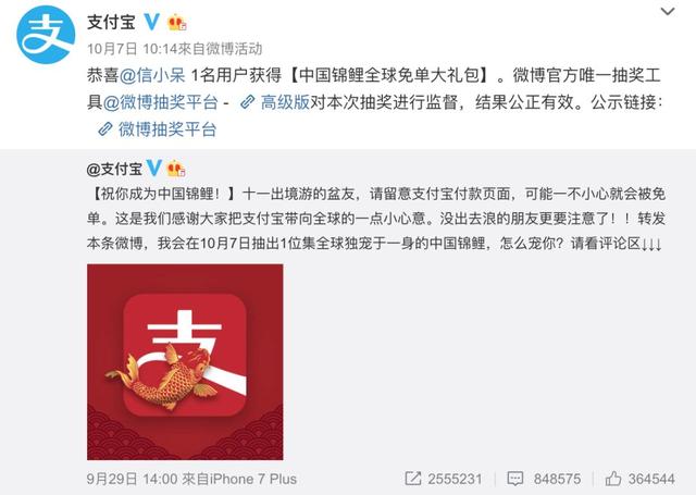 深扒中国锦鲤大奖清单 据说总价值1个亿！看完羡慕哭了……
