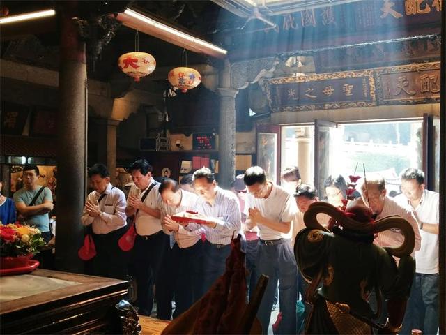 妈祖下南洋后湄洲祖庙立即迎来海丝沿线国家宫庙进香团