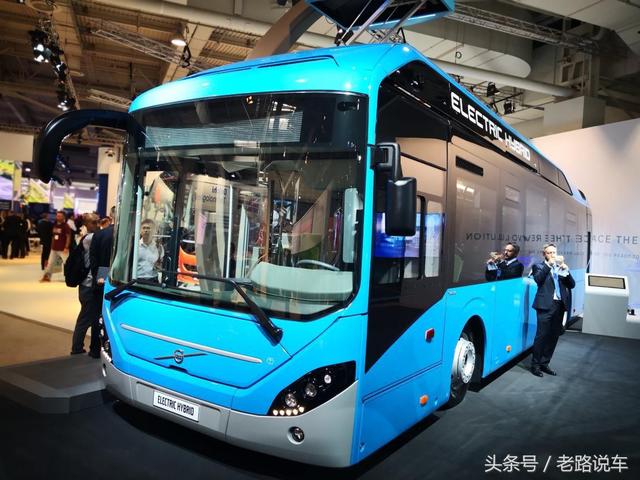 直击汉诺威车展 插电混动还能这样“玩”！沃尔沃混动公交车7900