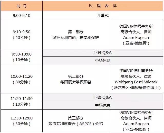 2018年国际知识产权制度巡回研讨会将在东莞、珠海、广州举办