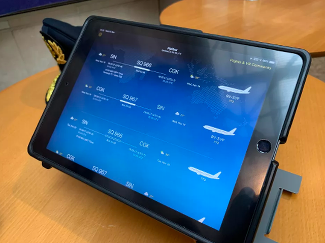 新加坡航空公司新举措 利用iPad减轻航班飞行员工作量