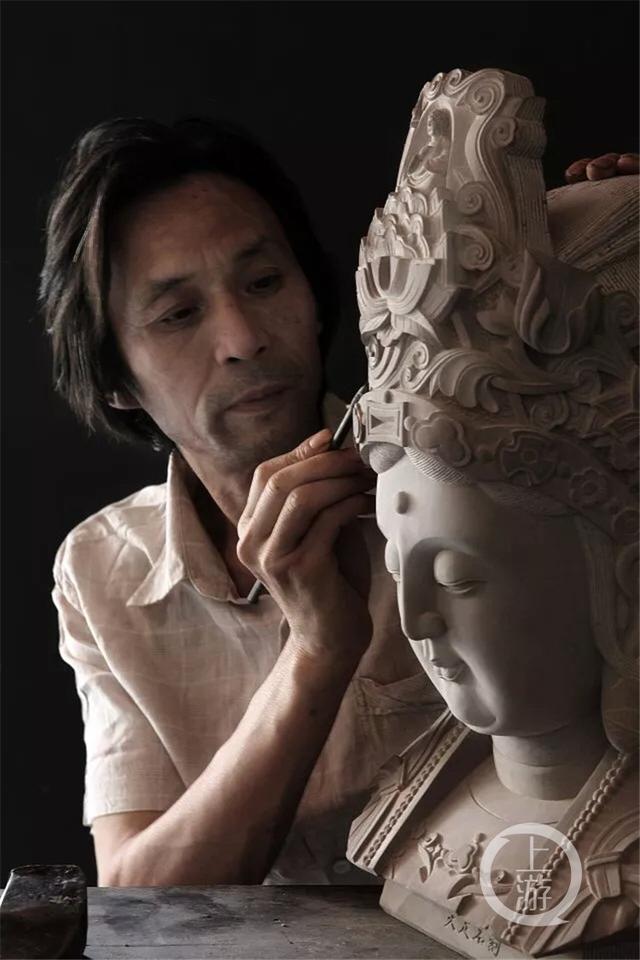 上游深阅读丨从杀猪匠到石雕大师，他花了近40年