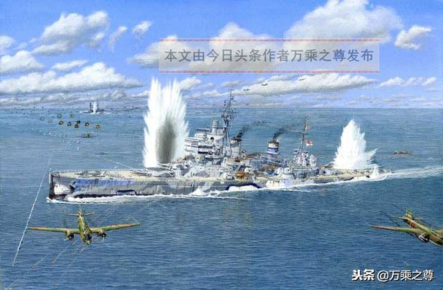 沉在水底的“威尔斯亲王”战列舰，据说现在非常值钱