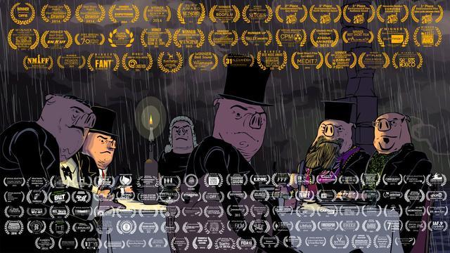 豆瓣评分8.8的动画短片，美味佳肴之下是利益链条，反思人性丑恶
