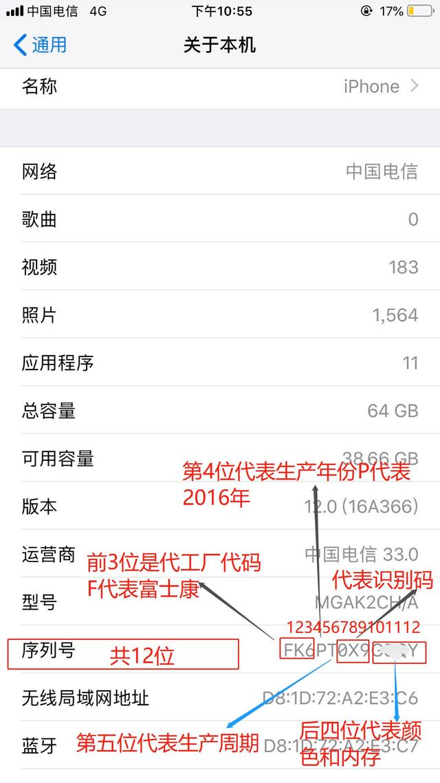 iPhone的型号和序列号，隐含的这些信息您知道吗？