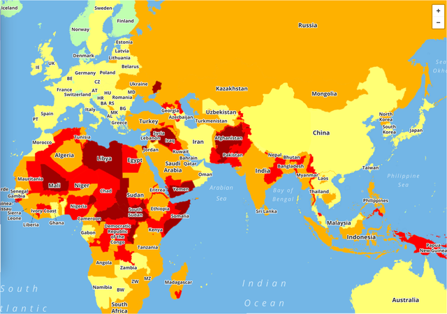 旅行安全：中国媲美欧洲、美国、加拿大、澳洲、日韩