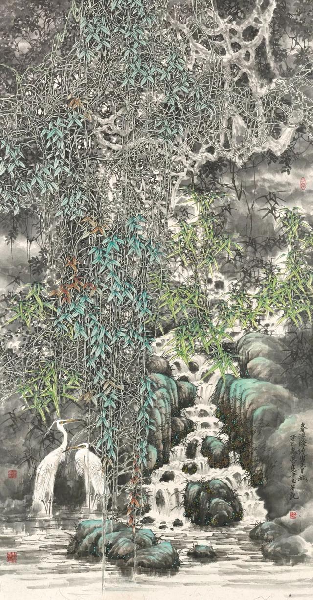 钟情古堰山水三十年丨“溪光山色”——情寄蜀山写丹青·彭懋先中国画艺术展今日开幕