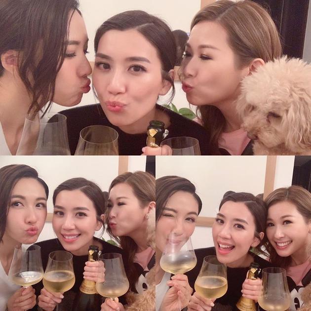黄智雯成TVB双料视后 闺蜜李施嬅凌晨3点为其庆祝