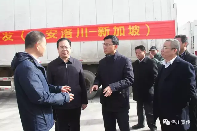 洛川青怡苹果首发车仪式举行！250吨洛川苹果将销往新加坡、北京、上海、广州、成都、长沙……