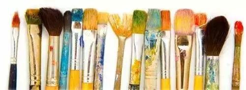 在艺术家手中，任何都可以作为绘画的工具！