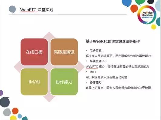 WebRTC直播课堂实践：实时互动是核心