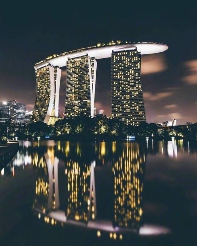 超美的新加坡夜景