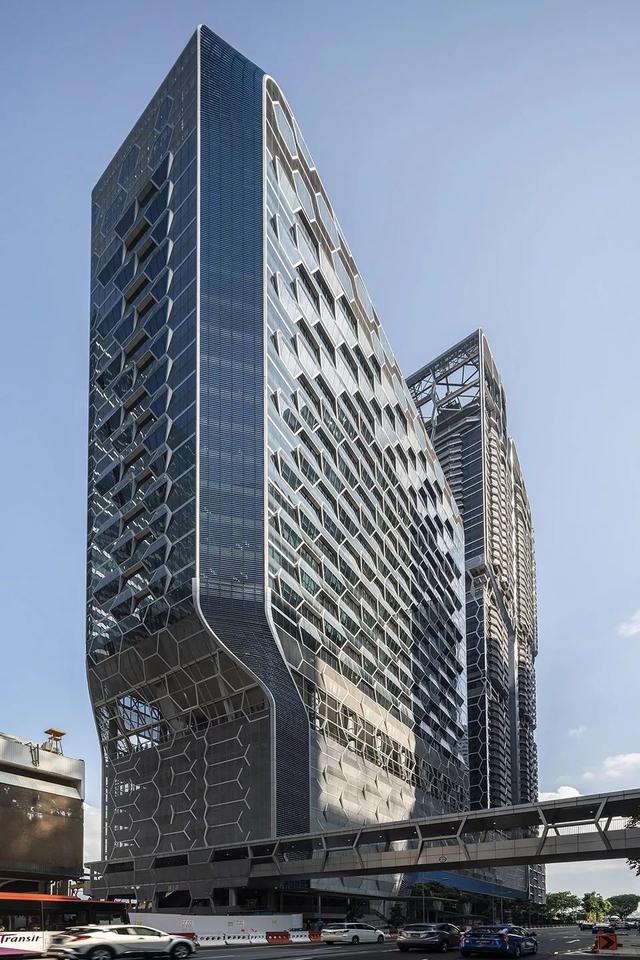 城市尺度下的垂直建筑｜V on Shenton大楼