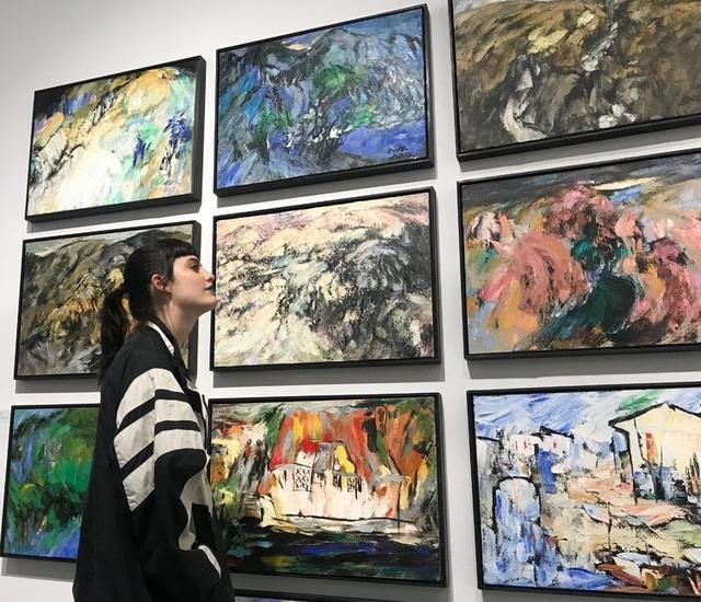 中国艺术家柳旭日携带10幅作品登陆美国迈阿密艺术博览会