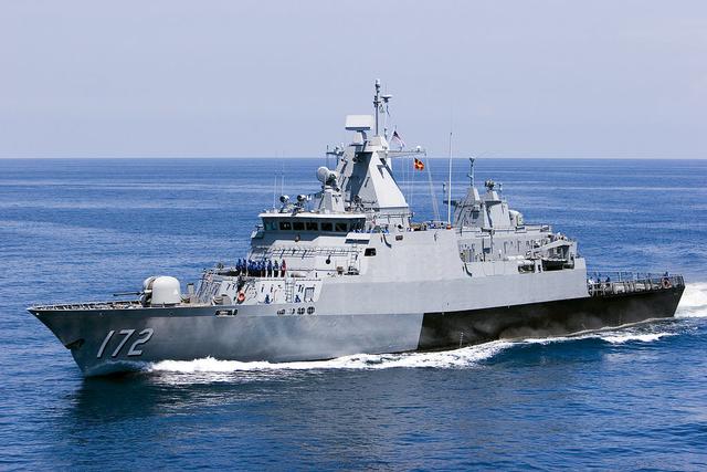 这支海军扼守战略要道，大量装备欧洲舰艇，中国产品刚刚进入