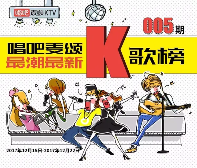 唱吧麦颂K歌榜｜陈奕迅、陈一发儿、陈粒，向“三陈”势力低头
